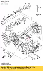 Qui puoi ordinare anello a scatto da Suzuki , con numero parte 2740331GA0: