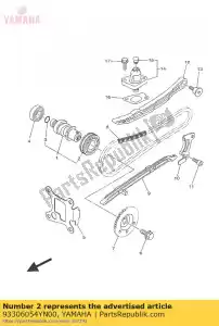 yamaha 93306054YN00 ?o?ysko - Dół