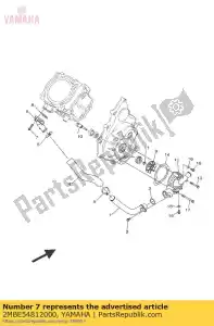 yamaha 2MBE54812000 bolt 1 - Bottom side