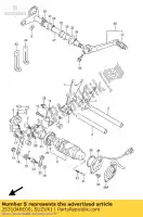 2531046E00, Suzuki, cam comp, gear suzuki gsx r rf 900 1100 1993 1994 1995 1996 1997 1998, Nuovo