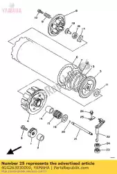 Ici, vous pouvez commander le titulaire auprès de Yamaha , avec le numéro de pièce 4GG263930000: