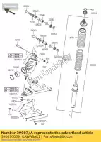 390070059, Kawasaki, Brazo-susp, rh kawasaki kvf650 4x4 650 , Nuevo