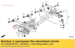 Here you can order the guard, l. Fr. Inboard from Honda, with part number 51316HR0F00: