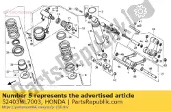 Aquí puede pedir no hay descripción disponible en este momento de Honda , con el número de pieza 52403ML7003: