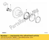 33122310550, BMW, cale - 0,600mm bmw   750 800 850 1000 1100 1150 1200 1980 1981 1982 1983 1984 1985 1986 1987 1988 1989 1990 1991 1992 1993 1994 1995 1996 1997 1998 1999 2000 2001 2002 2003 2004 2005 2006 2007 2008 2009, Nouveau