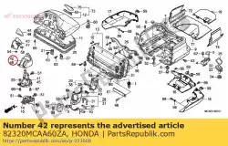 Aqui você pode pedir o cobrir a, r. Apoio de braço * nh1 * (nh1 preto) em Honda , com o número da peça 82320MCAA60ZA: