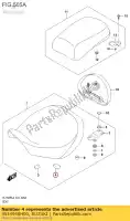 4514940H00, Suzuki, almofada suzuki vz intruder m1500 vz1500 vl1500bt vl1500t vl1500b 1500 , Novo