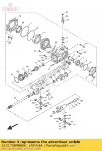 yamaha 2S3175090000 reniflard - La partie au fond