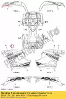 BDEF178150, Yamaha, emblema 1 yamaha yfm700fapsel grey grizzly 700 ps auto 4wd special edition , Nuevo