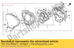 Tutaj możesz zamówić komplet gniazd, ? Arówka (14v 1 od Honda , z numerem części 78135S3N003: