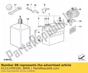 bmw 61211459106 blind plug - Bottom side