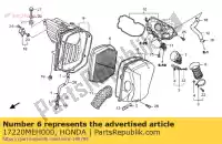 17220MEH000, Honda, cubierta, filtro de aire honda nsa dn01 a nsa700a 700 , Nuevo