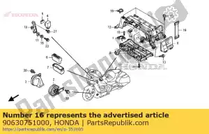 honda 90630751000 klips, zamek do torebki - Dół