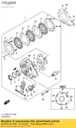 Qui puoi ordinare piastra di pressione da Suzuki , con numero parte 6429231G00: