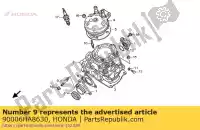 90006HA8630, Honda, parafuso, pino, 6x24 honda cr r (r) japan 125 250 1990 1991 1992 1993 1994 1995 1996 1997 1998 1999, Novo