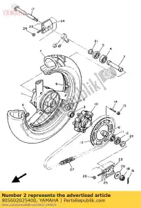 yamaha 905602025400 spacer (36 l.) - Dół