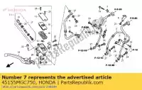 45155MGC750, Honda, nessuna descrizione disponibile al momento honda cb 1100 2013, Nuovo