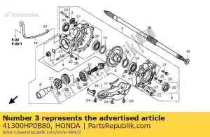 Honda 41300HP0B80 conjunto de engrenagens, rr fina - Lado inferior