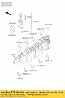 920281880, Kawasaki, boccola, collegamento ro zx600-g1 kawasaki zx 600 1998 1999 2000 2001 2002 2003 2004, Nuovo