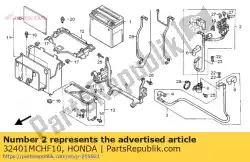 Qui puoi ordinare cavo, batteria di avviamento da Honda , con numero parte 32401MCHF10: