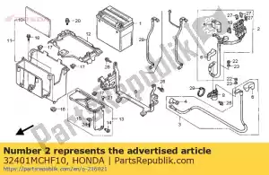 Honda 32401MCHF10 cavo, batteria di avviamento - Il fondo