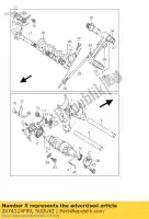 2474124F00, Suzuki, fermo, spostamento suzuki gsx 1300 1999 2000 2001 2002 2003 2004 2005 2006 2007, Nuovo