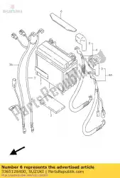 Tutaj możesz zamówić poduszka, akumulator od Suzuki , z numerem części 3365126400: