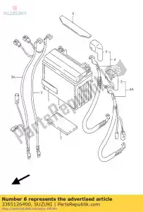 suzuki 3365126400 almofada, bateria - Lado inferior