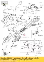 Here you can order the damper,13x3 klz1000bff from Kawasaki, with part number 921611723: