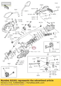 kawasaki 921611723 damper,13x3 klz1000bff - Bottom side