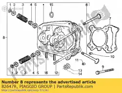 Here you can order the cylinder head from Piaggio Group, with part number 82647R: