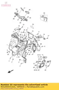 yamaha 9052005X0300 damper plate - Bottom side