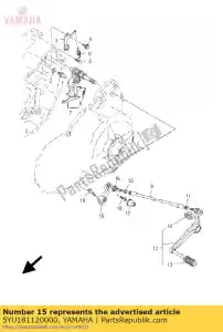 yamaha 5YU181120000 braccio, spostamento - Il fondo