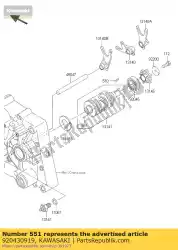 pin-pluggen, 3x6 van Kawasaki, met onderdeel nummer 920430919, bestel je hier online: