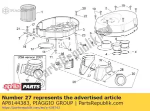 Piaggio Group AP8144383 choke hold - Left side