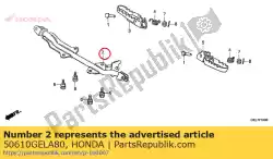 geen beschrijving beschikbaar op dit moment van Honda, met onderdeel nummer 50610GELA80, bestel je hier online: