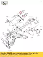 921521962, Kawasaki, kraag, 6.5x8.5x6 klx150eef kawasaki  d tracker 150 2016 2017 2018 2019 2021, Nieuw