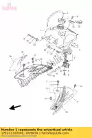 1P6241100000, Yamaha, zbiornik paliwa komp. yamaha tt r 50 2007 2008 2009 2010 2011 2012 2014, Nowy