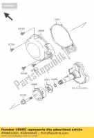 490801060, Kawasaki, démarrage par poulie kawasaki kvf360 4x4 prairie 360 , Nouveau