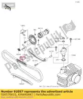 920570610, Kawasaki, corrente, came, 94l klx110cdf kawasaki  klx 110 125 2010 2011 2012 2013 2014 2015 2016 2017 2018 2019 2020 2021, Novo