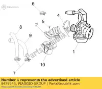 8479345, Piaggio Group, Carburatore completo derbi gilera gp runner cc open e ver sp uk race sc 50 1 2, New