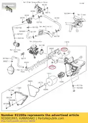 Tutaj możesz zamówić podk? Adka klx150fff od Kawasaki , z numerem części 922001693: