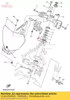 1C6H350E00, Yamaha, Support yamaha ttr230 230 , Nouveau