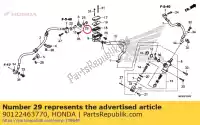 90122463770, Honda, Colletto, sotto montatura a cappuccio honda  cbr fmx fx gl vfr vt 600 650 1000 1100 1200 1800 1995 1996 1997 1998 1999 2000 2001 2002 2003 2004 2005 2006 2007 2008 2009 2010 2011 2012 2013 2017 2020, Nuovo