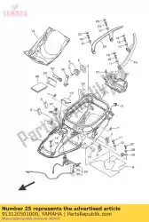 Aquí puede pedir tornillo de Yamaha , con el número de pieza 913120501000: