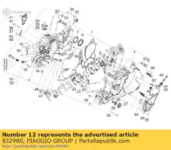 Tutaj możesz zamówić pi? Ka od Piaggio Group , z numerem części 832980: