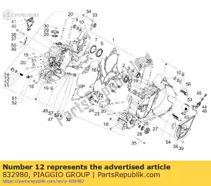 Piaggio Group 832980 pi?ka - Dół