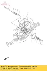 yamaha 933062034800 lager - Onderkant