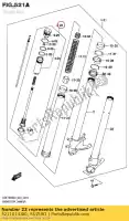 5211014J00, Suzuki, stang, zuiger suzuki gsx r600 gsxr600 600 , Nieuw