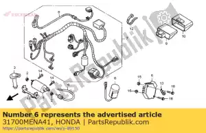 honda 31700MENA41 jednostka skraplacza - Dół